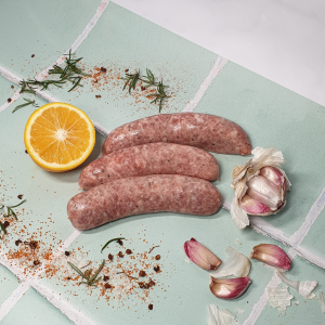 Pork and Cracked Pepper Sausage